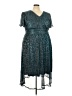 BLOOMCHIC 100% Polyester Teal Cocktail Dress Size 22 - 24 - photo 1