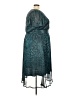 BLOOMCHIC 100% Polyester Teal Cocktail Dress Size 22 - 24 - photo 4