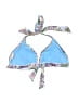 Profile Blush Paisley Purple Swimsuit Top Size M - photo 2