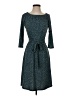 Lands' End Polka Dots Teal Casual Dress Size XXS - photo 1