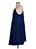Crosby 100% Polyester Solid Blue Casual Dress Size 2 - photo 5