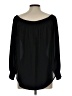 Express Outlet 100% Polyester Black 3/4 Sleeve Blouse Size L - photo 2