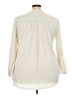 wonderly Ivory Long Sleeve Blouse Size 3X - photo 2