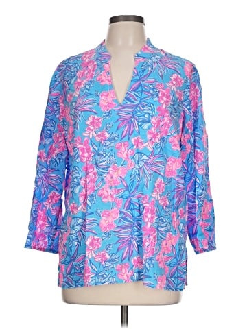 Lilly Pulitzer 3/4 Sleeve Blouse (view 1)