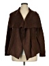 Allison Brittney 100% Acrylic Brown Cardigan Size XL - photo 1