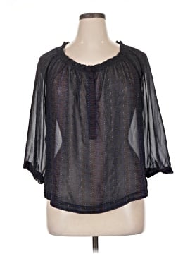 American Eagle Outfitters 3/4 Sleeve Blouse (view 1)