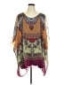 Ulla Popken Orange 3/4 Sleeve Blouse Size 32 - 34 - photo 1
