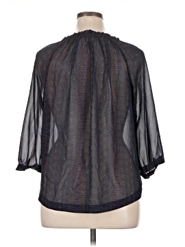 American Eagle Outfitters 3/4 Sleeve Blouse (view 2)