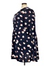 dip 100% Viscose Blue Casual Dress Size 3X - photo 5