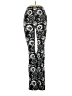 Unbranded Paisley Black Casual Pants Size S - photo 1