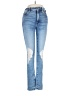 Good American Hearts Blue Jeans Size 4 - photo 1