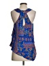 Laundry by Shelli Segal 100% Polyester Blue Sleeveless Blouse Size XS - photo 2