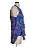 Laundry by Shelli Segal 100% Polyester Blue Sleeveless Blouse Size XS - photo 4