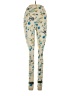 Fabletics Print Ivory Leggings Size S - photo 1