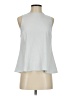 Valette 100% Polyester Silver Sleeveless Blouse Size S - photo 1