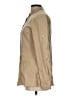 Theory Solid Tan Long Sleeve Button-Down Shirt Size L - photo 5
