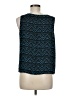 PREMISE 100% Polyester Teal Sleeveless Blouse Size M - photo 2