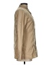 Theory Solid Tan Long Sleeve Button-Down Shirt Size L - photo 4
