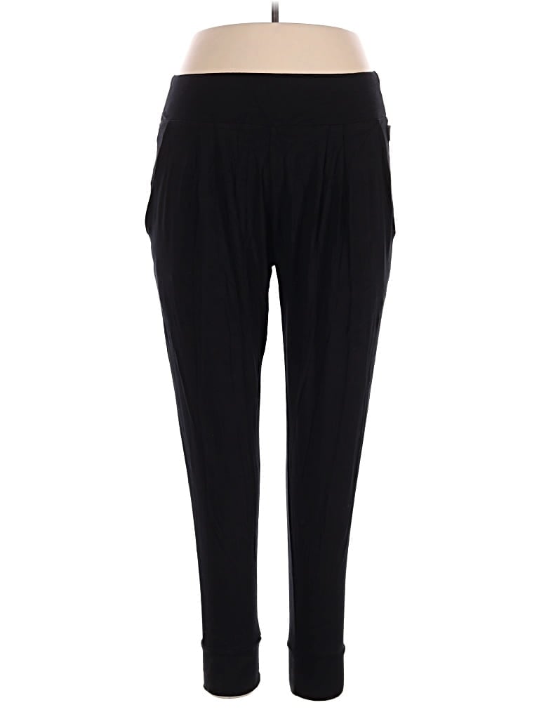 Pre-owned Boody Active Pants In Black