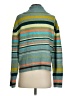 Free People Stripes Green Pullover Sweater Size XS - photo 2