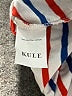 Kule 100% Cotton Stripes Silver Casual Dress Size XS - photo 8