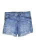 Seven7 Blue Denim Shorts Size 4 - photo 1