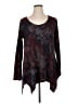Soft Surroundings Burgundy Pullover Sweater Size XL - photo 1