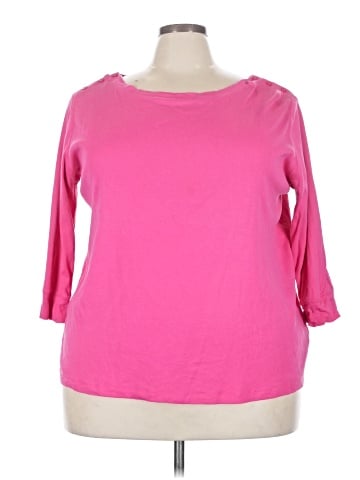 Anne Klein Sport 3/4 Sleeve Top (view 1)