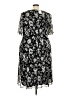 Connected Apparel Black Casual Dress Size 22 - photo 2