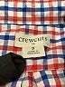 Crewcuts Outlet Checkered-gingham Orange Long Sleeve Button-Down Shirt Size 3T - photo 3