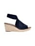 White Mountain Blue Wedges Size 8 - photo 1
