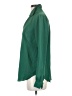 Ann Taylor 100% Polyester Green Long Sleeve Blouse Size S - photo 5