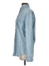 J.Crew 100% Cotton Chevron-herringbone Blue Long Sleeve Button-Down Shirt Size S - photo 5