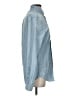 J.Crew 100% Cotton Chevron-herringbone Blue Long Sleeve Button-Down Shirt Size S - photo 4