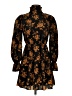 Unbranded Floral Black Cocktail Dress Size XS - photo 1