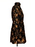 Unbranded Floral Black Cocktail Dress Size XS - photo 4
