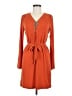 MICHAEL Michael Kors Orange Casual Dress Size M - photo 1