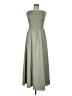 Shein 100% Polyester Solid Green Casual Dress Size 8 - 10 - photo 1