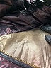 Calvin Klein Chevron-herringbone Burgundy Snow Jacket Size XS - photo 6