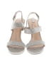 Nina Silver Wedges Size 8 1/2 - photo 2