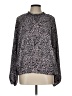 Allison Joy 100% Polyester Black Long Sleeve Blouse Size L - photo 1