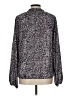 Allison Joy 100% Polyester Black Long Sleeve Blouse Size L - photo 2