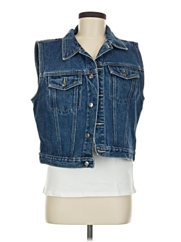 Great Land Trading Company Denim Vest (view 1)