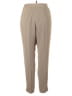 Larry Levine 100% Polyester Solid Tan Casual Pants Size 12 - photo 2
