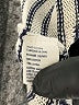 American Eagle Outfitters 100% Cotton Stripes Silver Pullover Sweater Size XL - photo 8