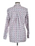 Grayson 100% Cotton Print White Long Sleeve Button-Down Shirt Size Med (3) - photo 2