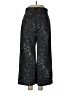 Sincerely Jules 100% Cotton Animal Print Black Casual Pants Size 5 - photo 2
