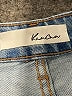 KANCAN JEANS Hearts Blue Jeans Size 26 waist - photo 4