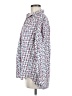 Grayson 100% Cotton Print White Long Sleeve Button-Down Shirt Size Med (3) - photo 5
