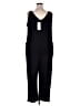 Double Take Solid Black Jumpsuit Size 2XL - photo 2